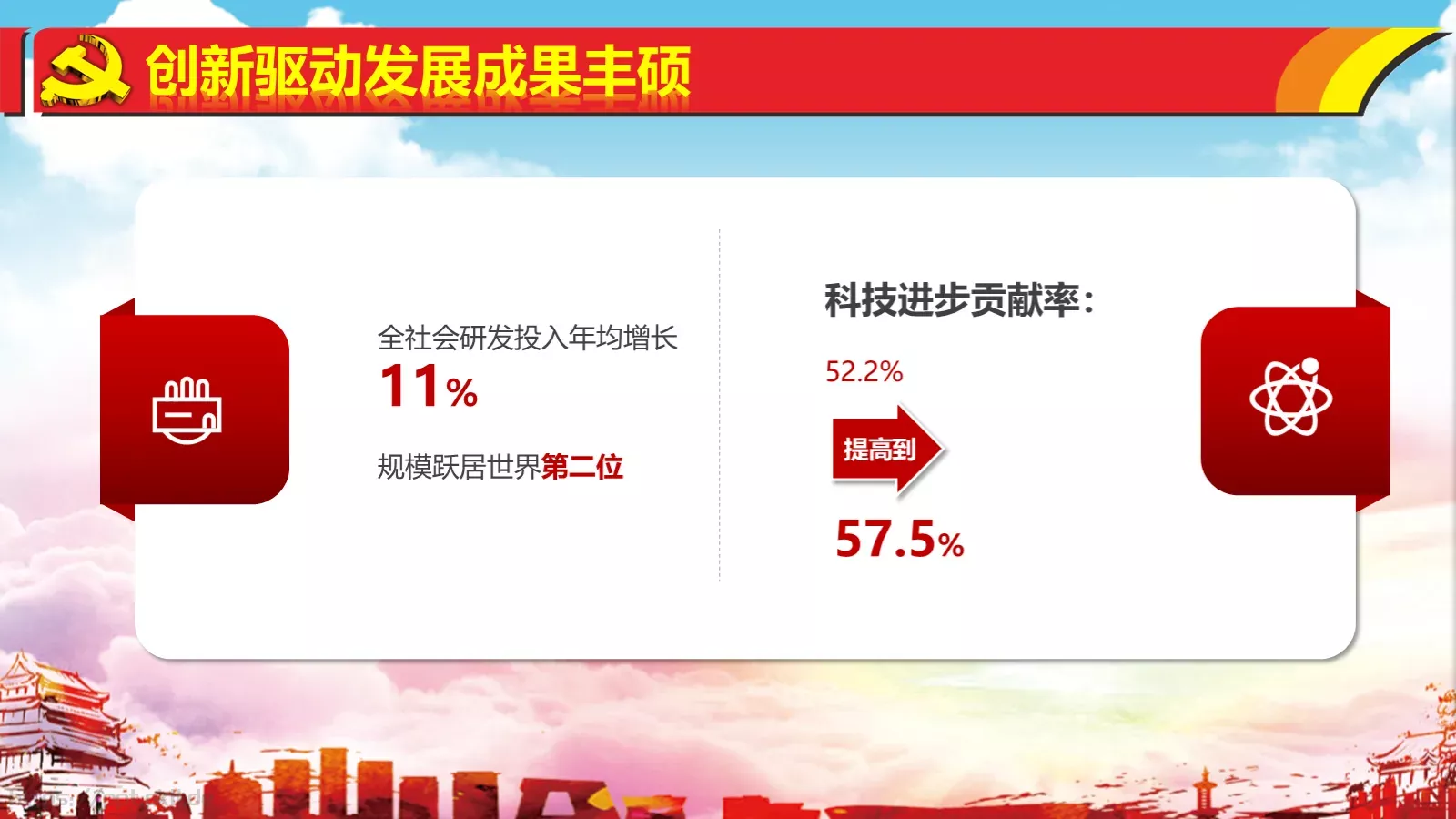 热烈庆祝PPT模板 第 21 页预览图