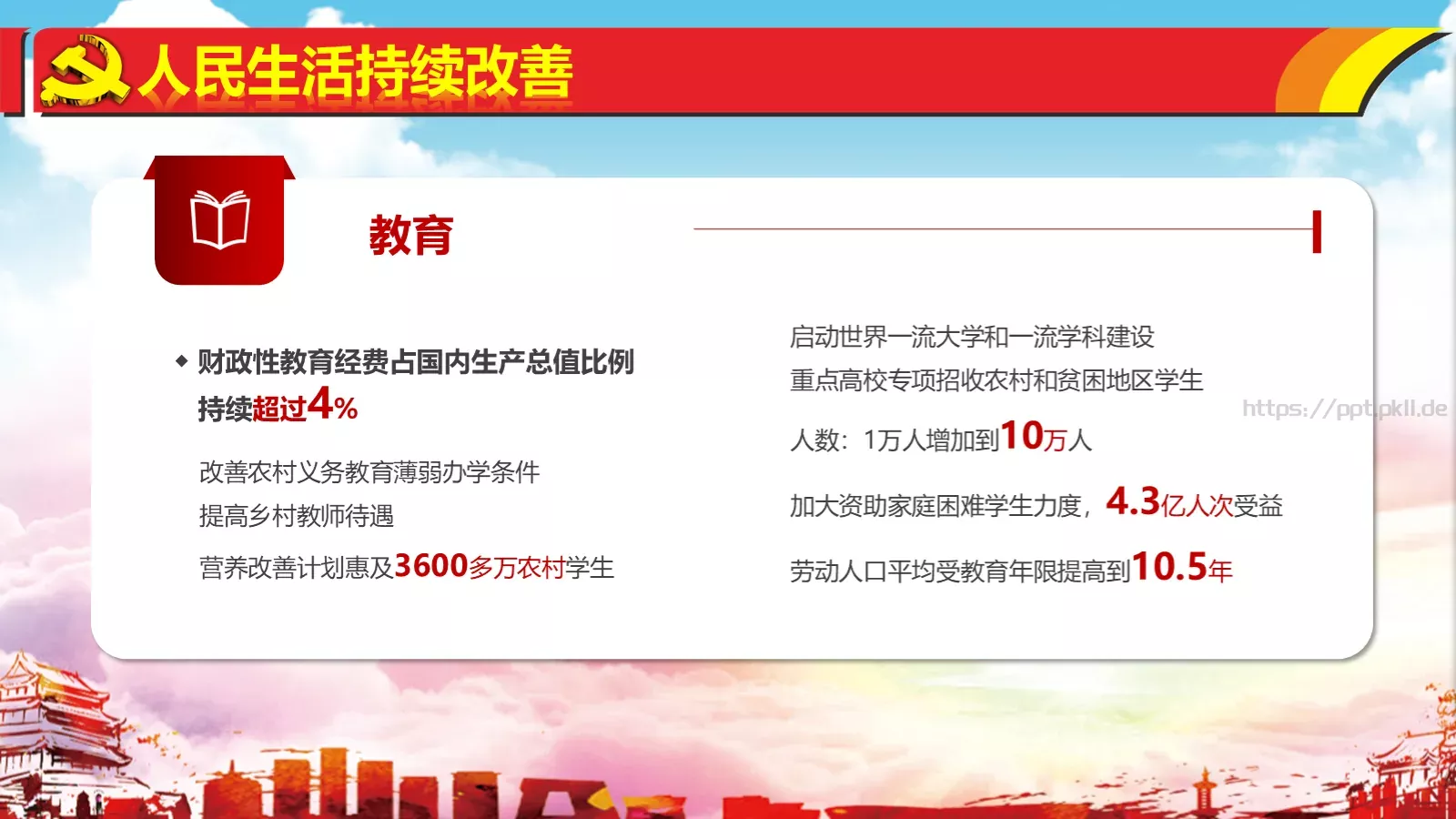 热烈庆祝PPT模板 第 28 页预览图