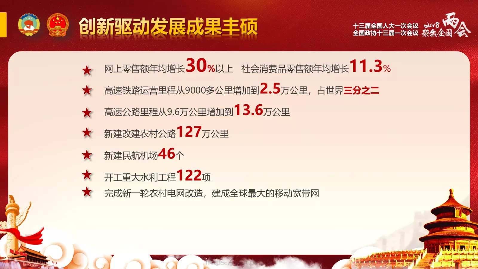 政府工作报告全文解读PPT模板 第 24 页预览图