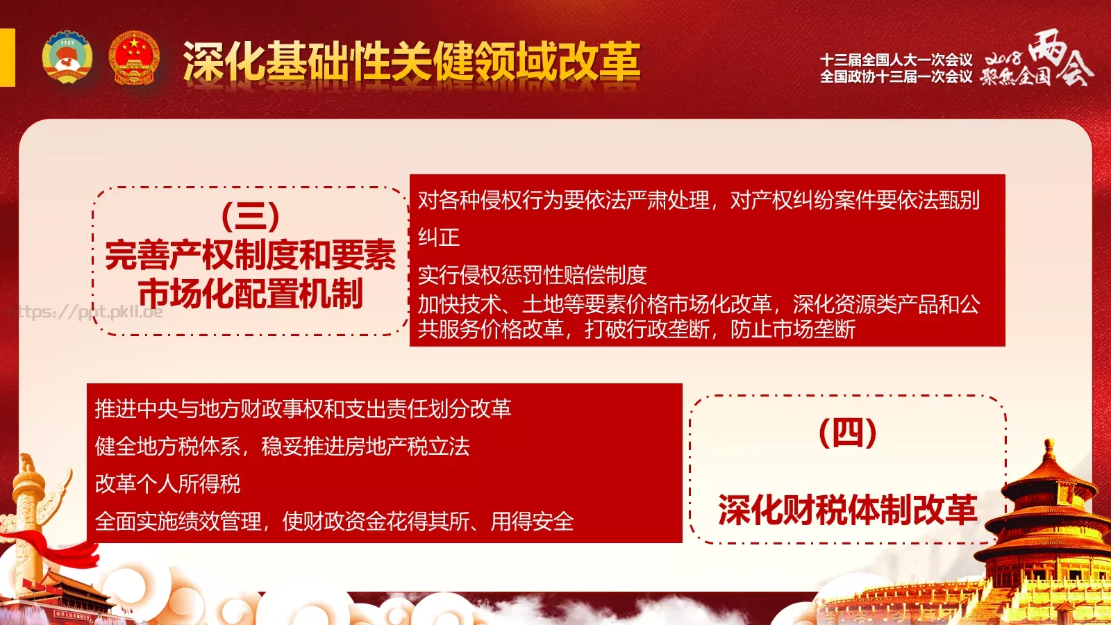 政府工作报告全文解读PPT模板 第 56 页预览图