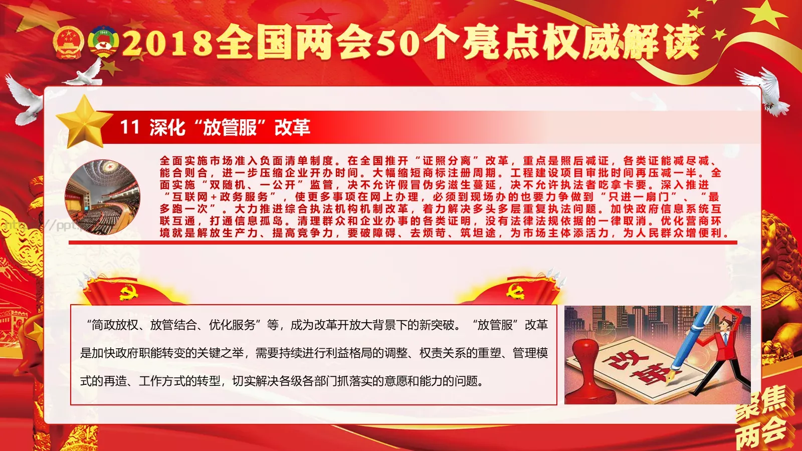 商务汇报工作汇报通用PPT模板 第 13 页预览图