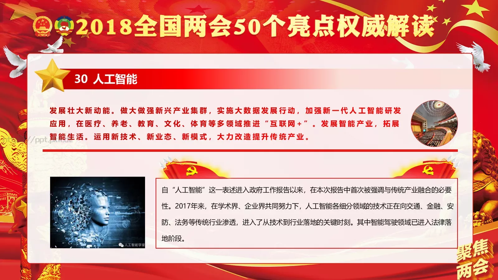 商务汇报工作汇报通用PPT模板 第 32 页预览图