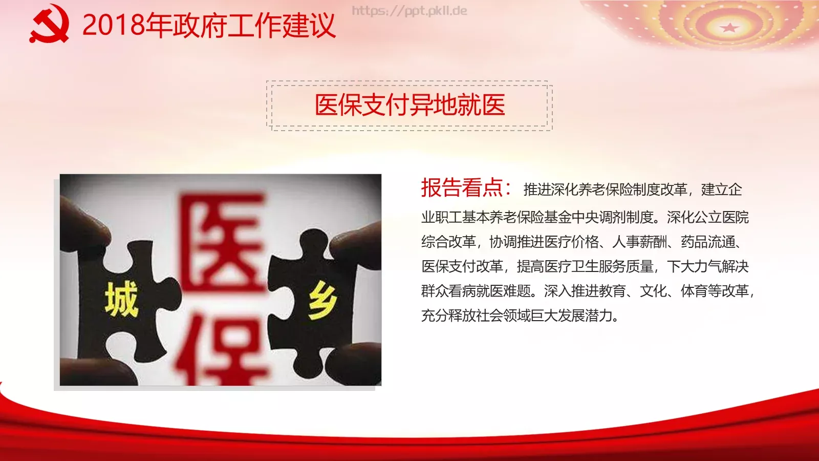 2018两会解读第一季PPT模板 第 20 页预览图