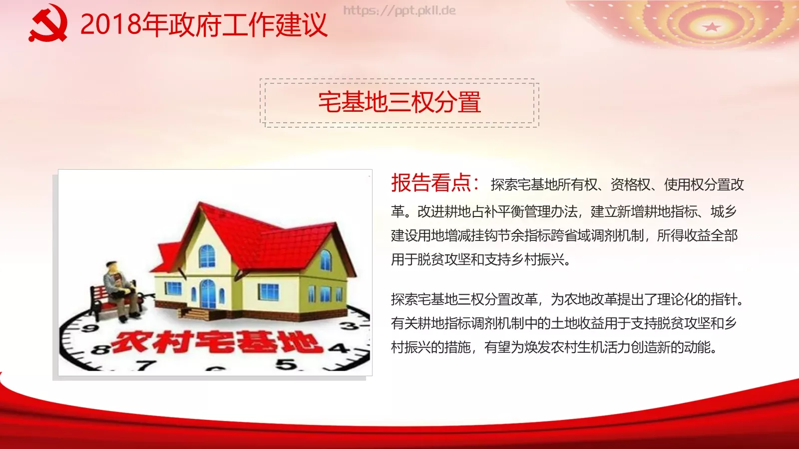 2018两会解读第一季PPT模板 第 25 页预览图