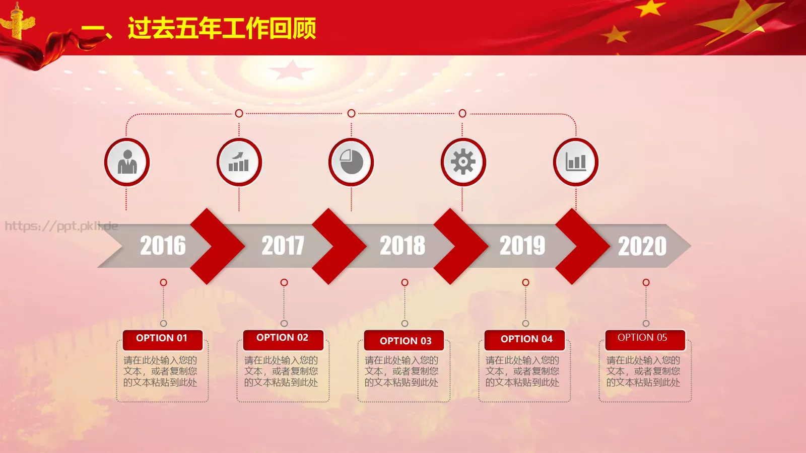 全国两会解读PPT模板 第 6 页预览图