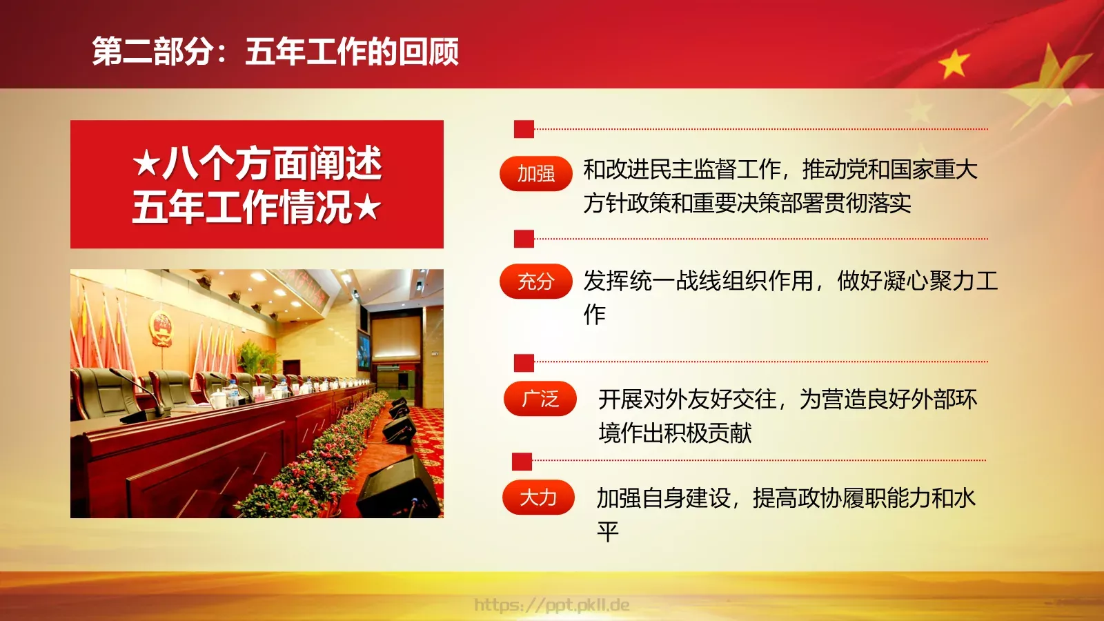 2018两会解读第一季汇报PPT模板 第 13 页预览图