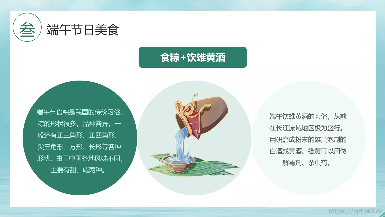 端午节活动通用PPT模板 第 14 页预览图