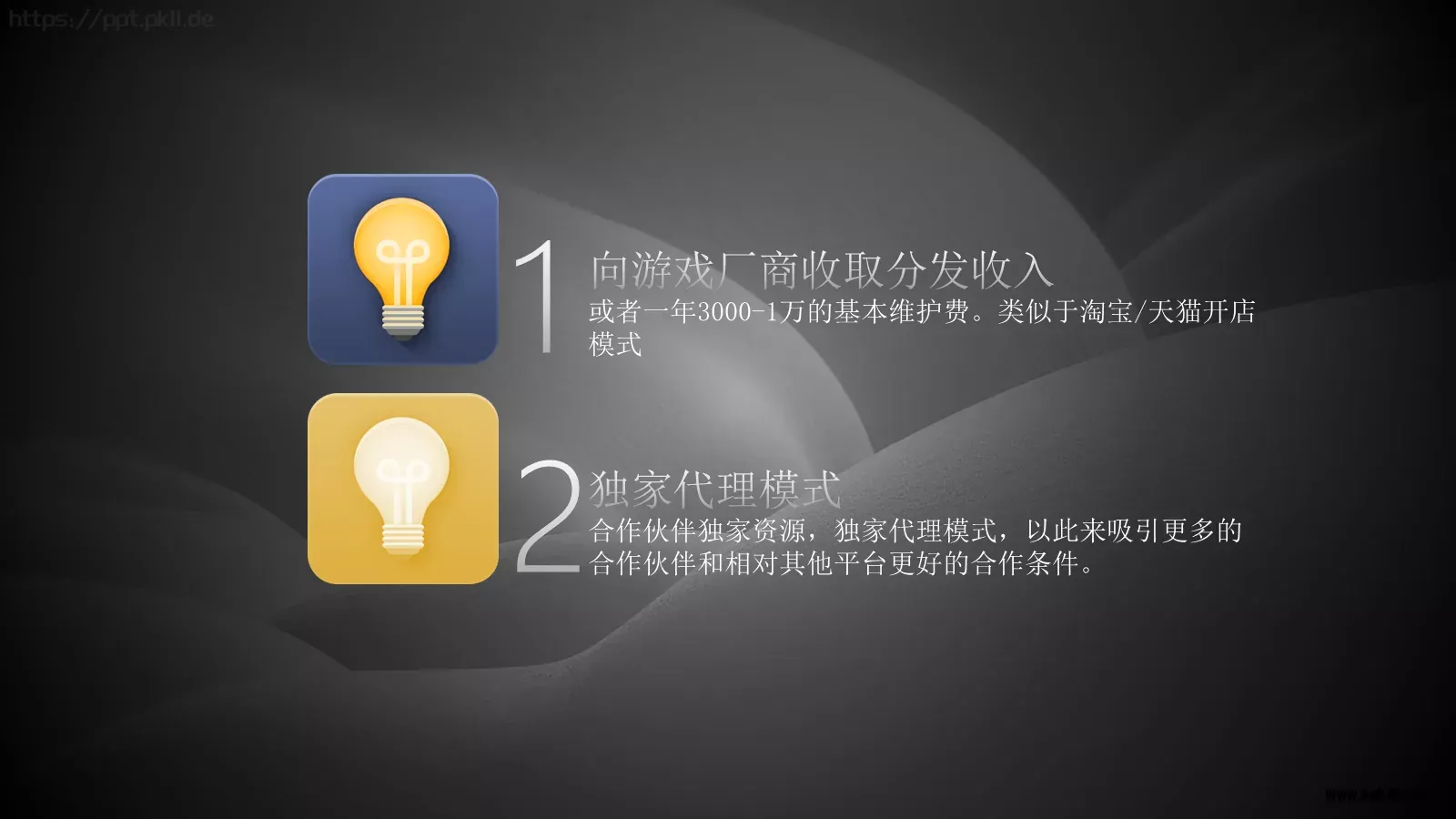 互联网端游介绍PPT模板 第 3 页缩略图