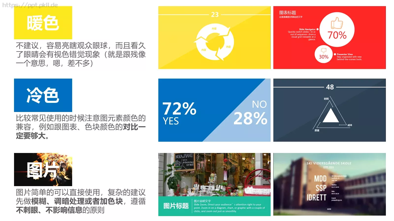 扁平化设计手册PPT模板 第 14 页预览图