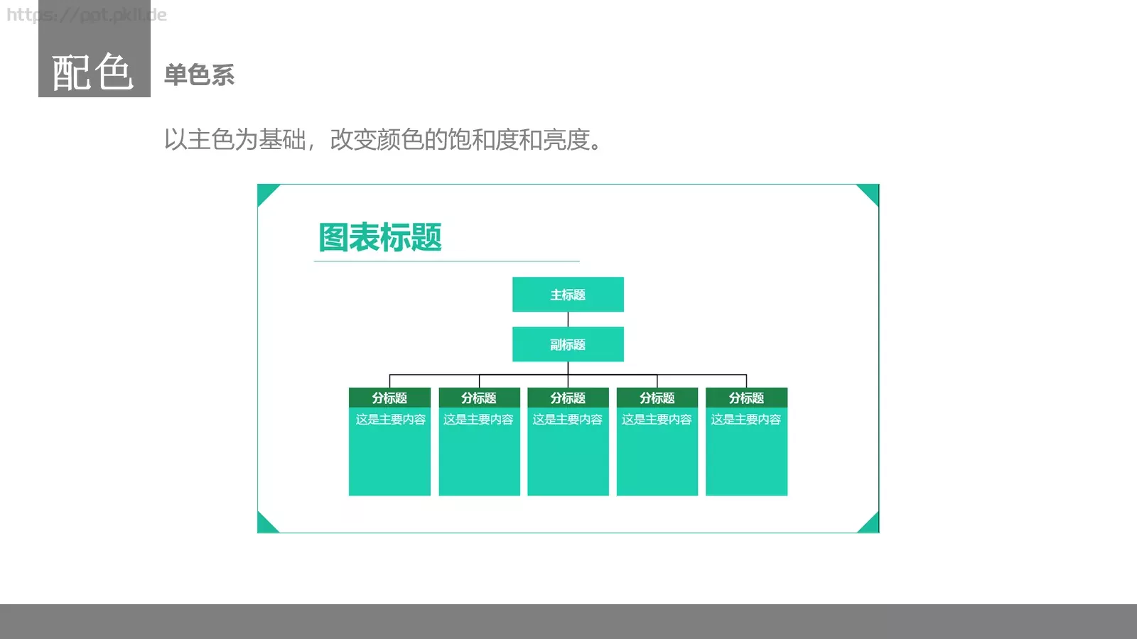 扁平化设计手册PPT模板 第 16 页预览图