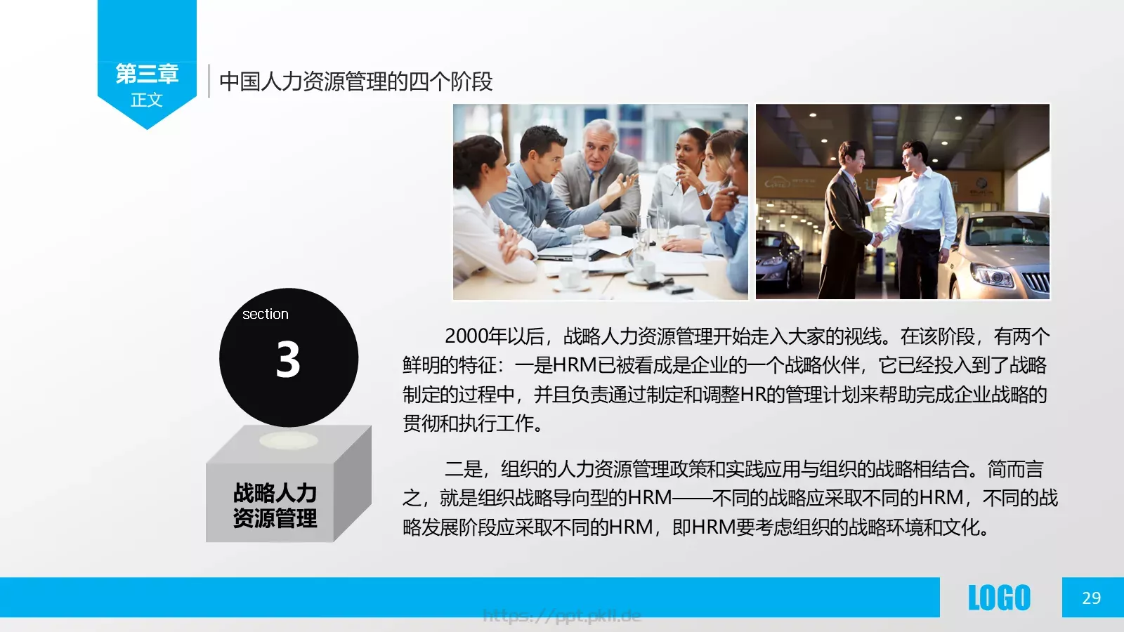 人力资源概述PPT模板 第 29 页预览图