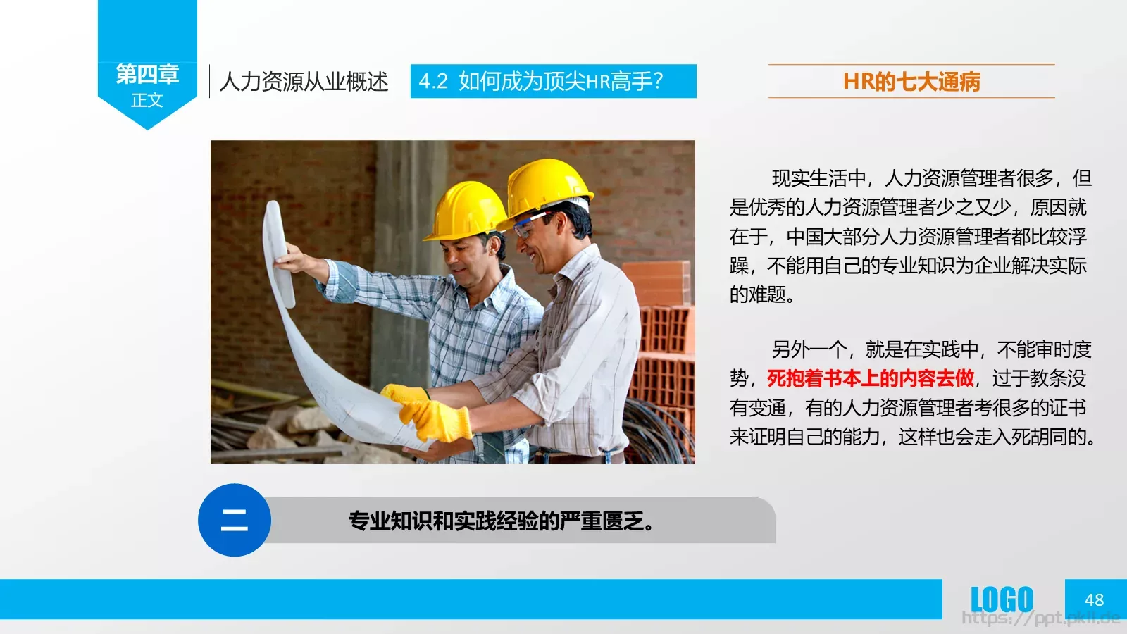 人力资源概述PPT模板 第 48 页预览图