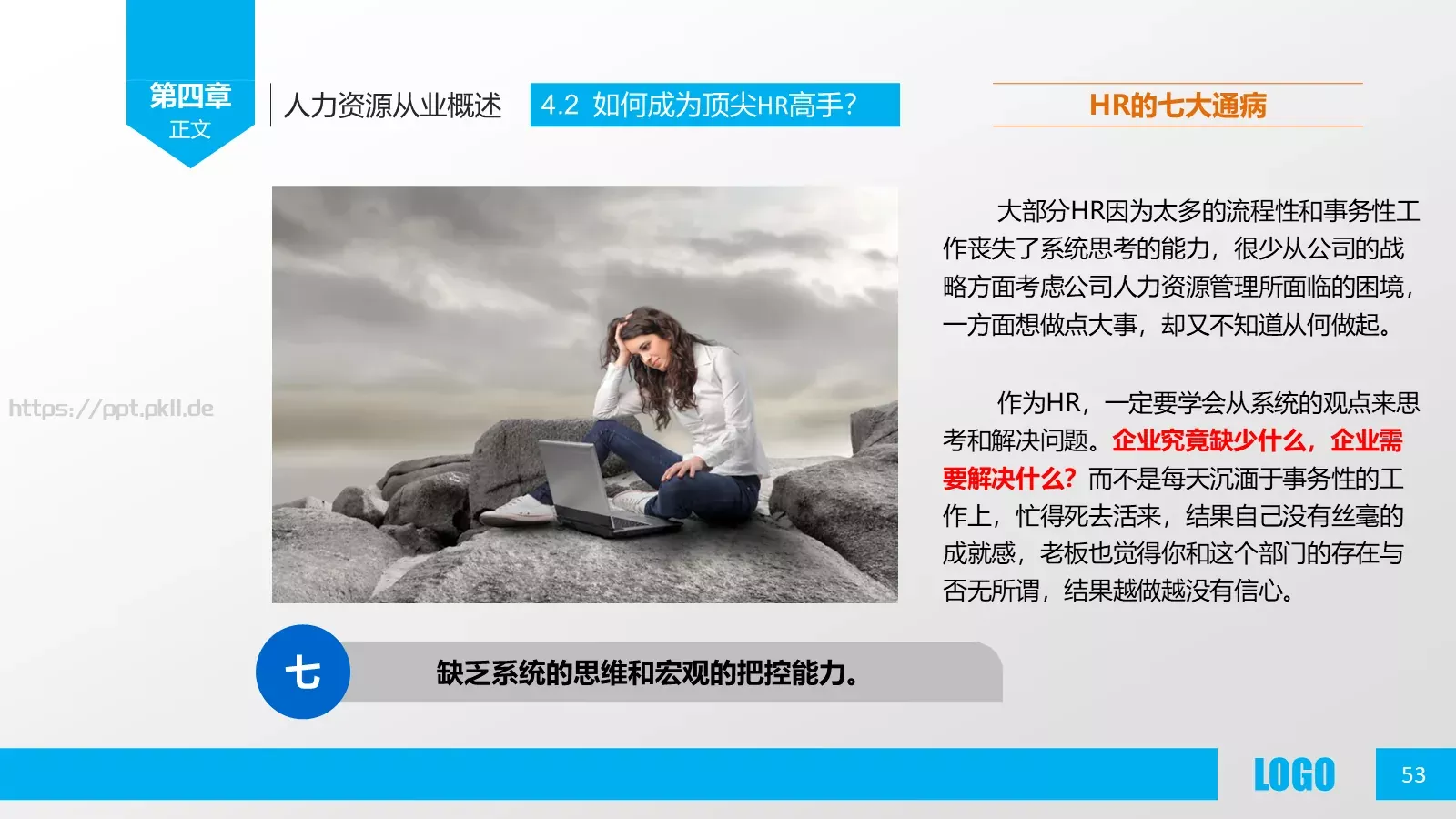 人力资源概述PPT模板 第 53 页预览图