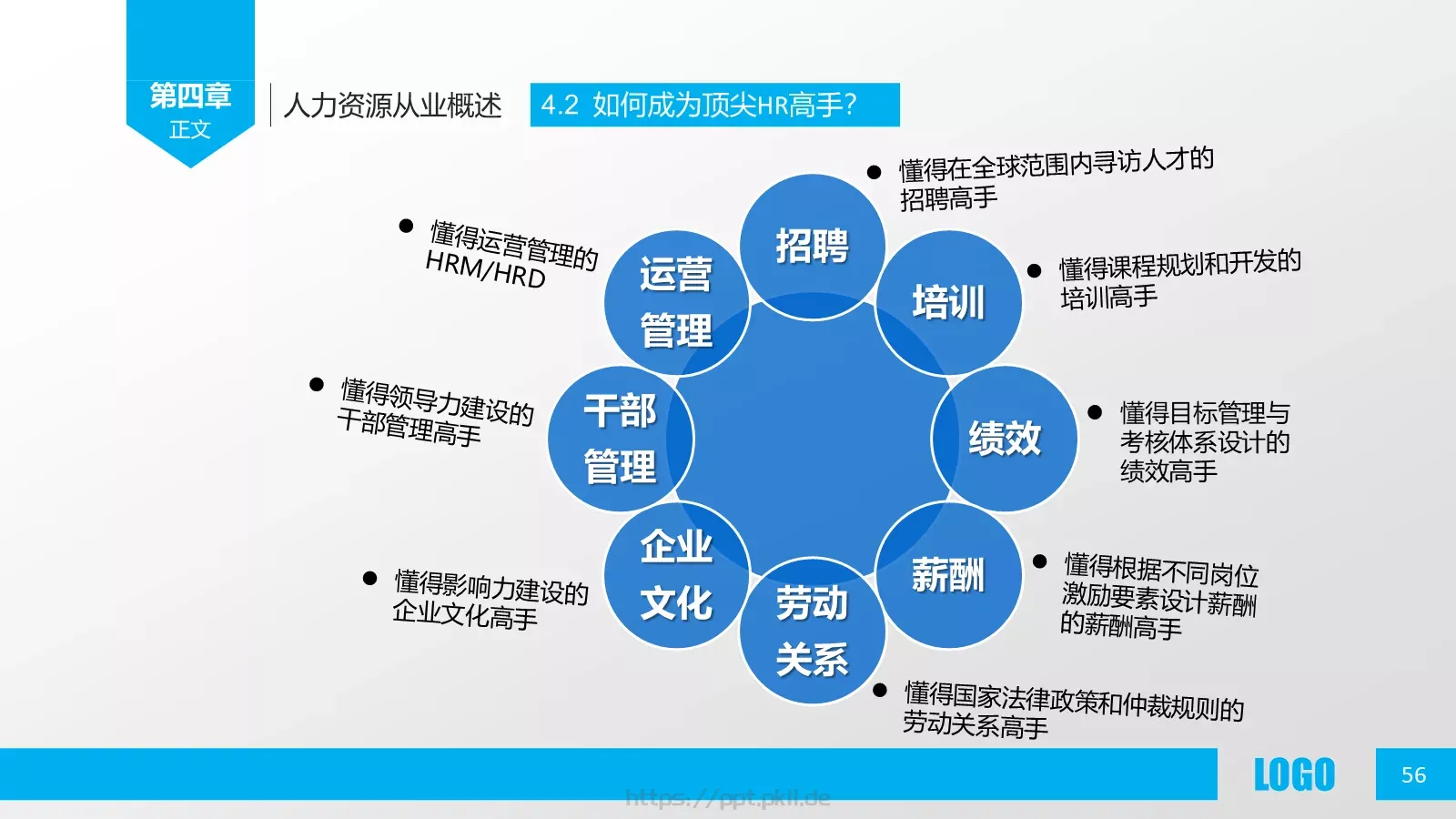 人力资源概述PPT模板 第 56 页预览图