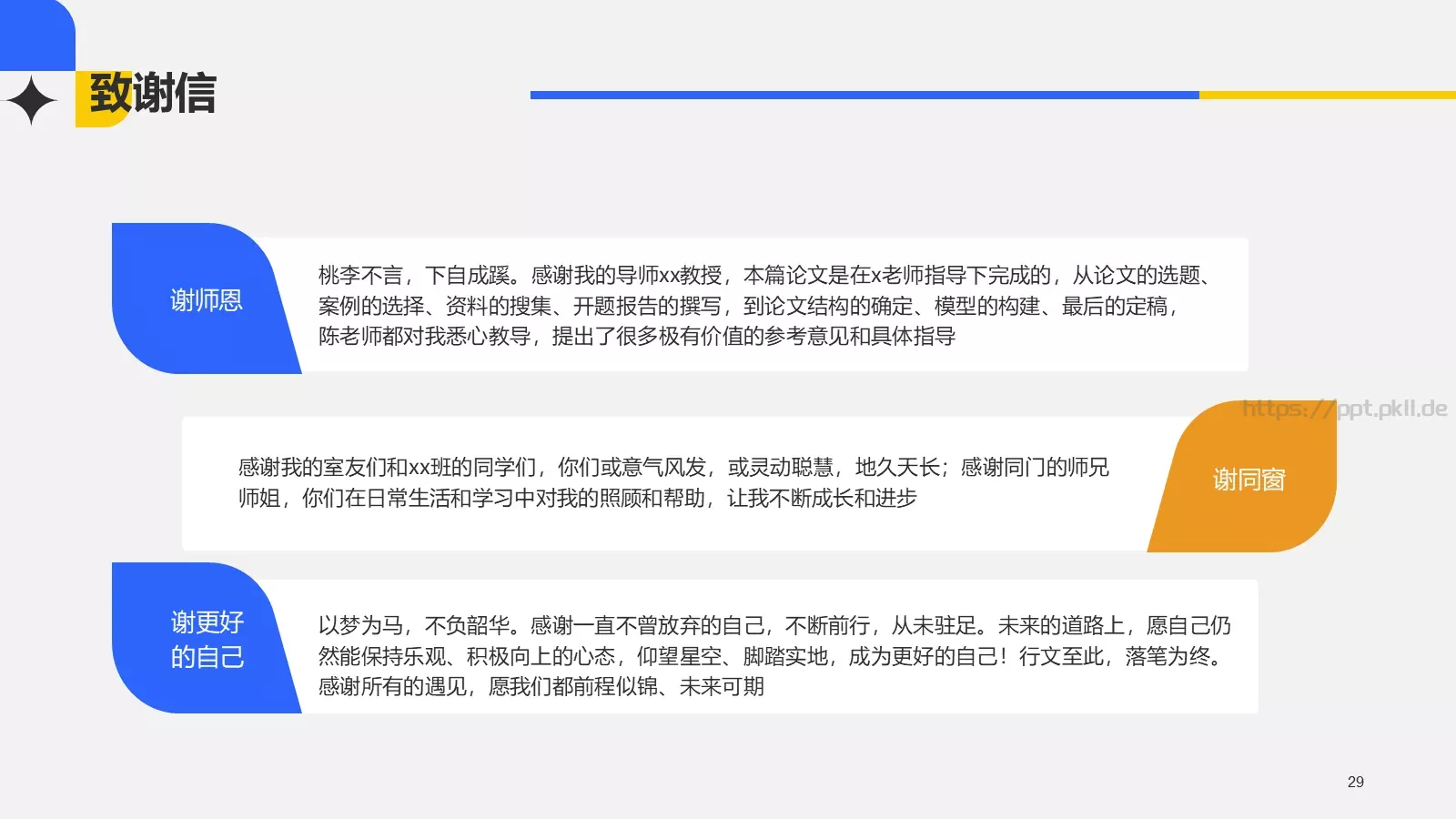 经营管理毕业论文答辩PPT模板 第 29 页预览图
