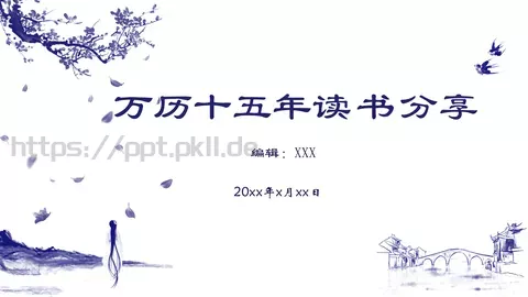 教育培训万历十五年PPT模板 缩略图