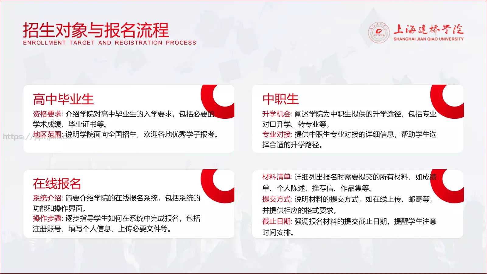 高校招生宣传通用PPT模板 第 17 页预览图
