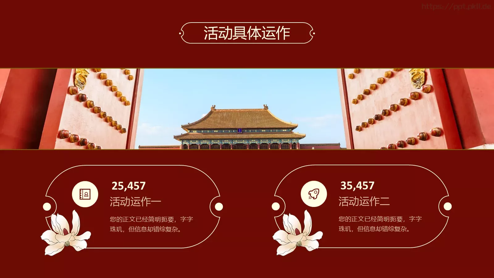 声闻于野中国风营销策划PPT模板 第 15 页预览图