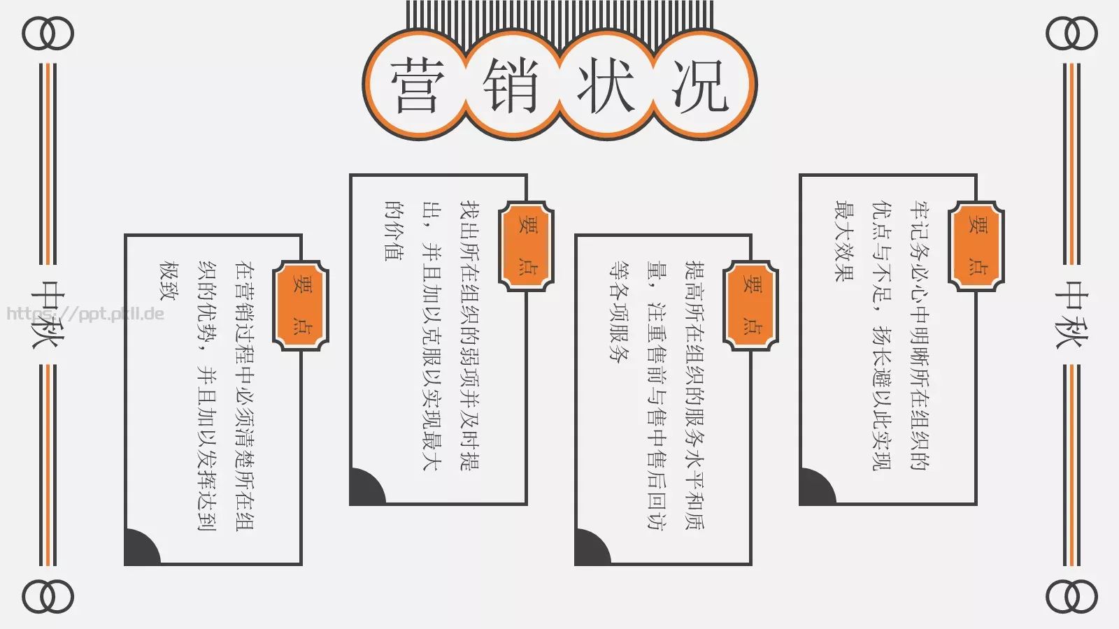 中秋佳节PPT模板 第 4 页缩略图