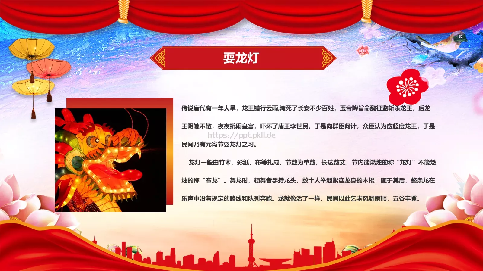 元宵节送年活动策划PPT模板 第 20 页预览图