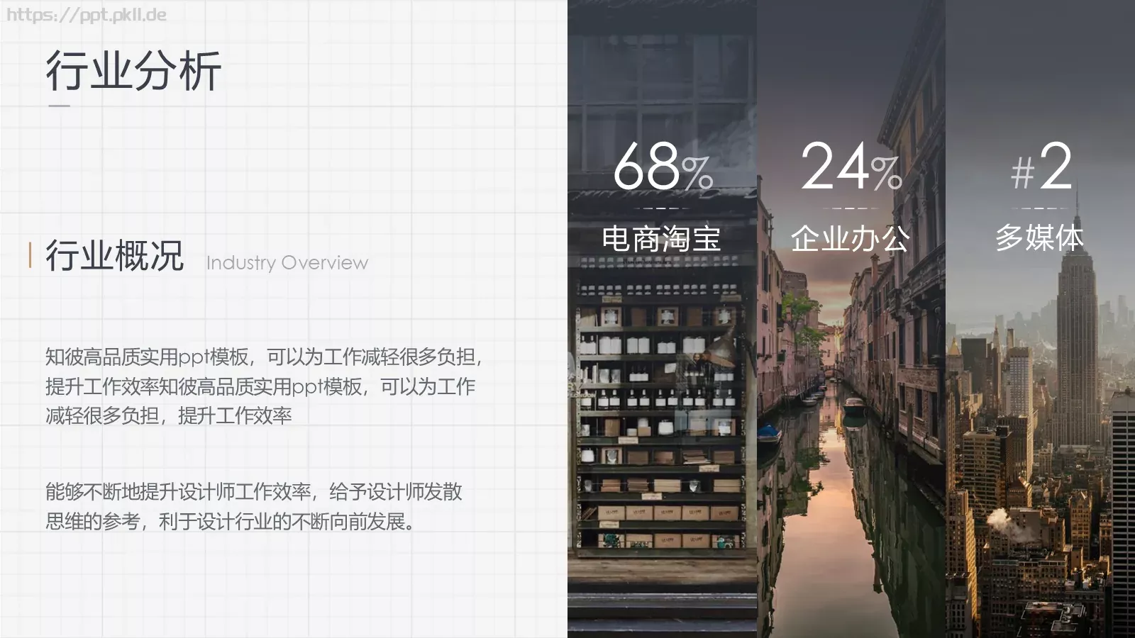 商业计划书PPT模板 第 10 页预览图