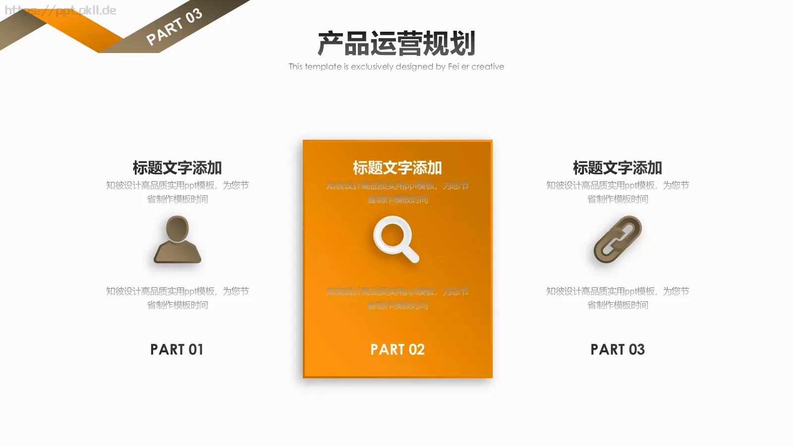 商业融资计划书PPT模板 第 18 页预览图