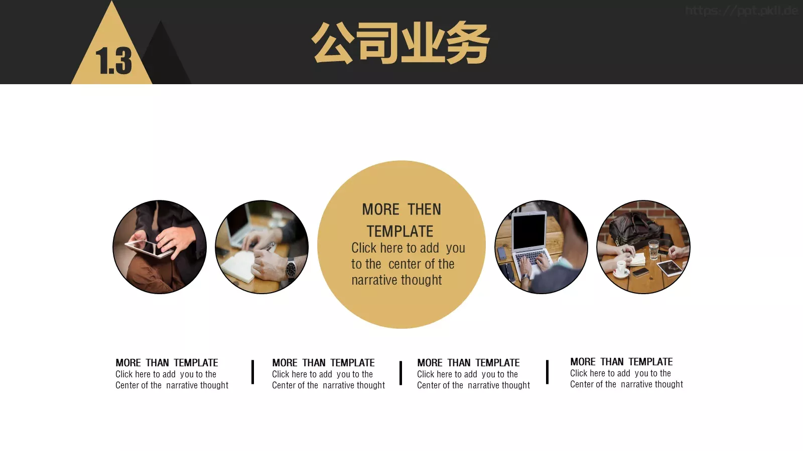商业计划书PPT模板 第 8 页预览图