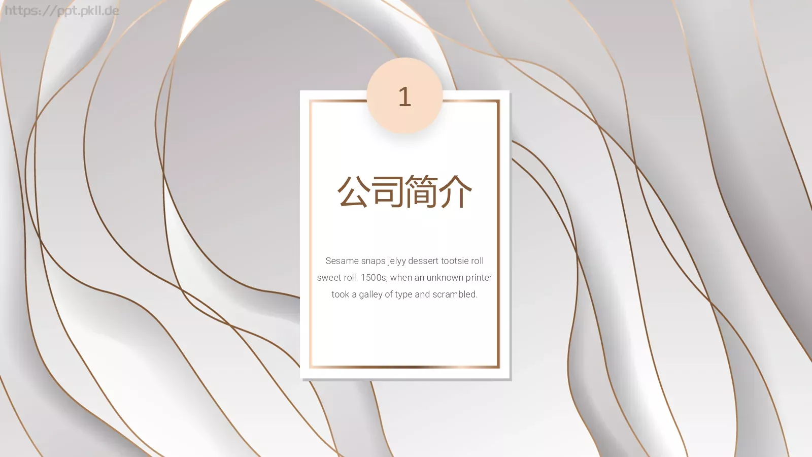 商业计划书PPT模板 第 3 页缩略图