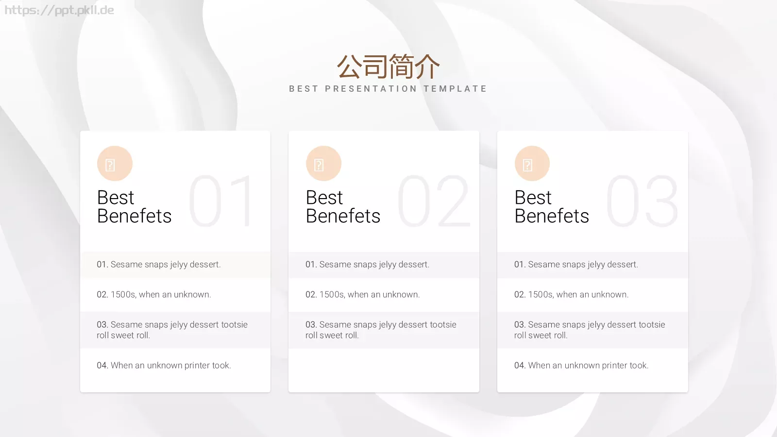 商业计划书PPT模板 第 5 页预览图