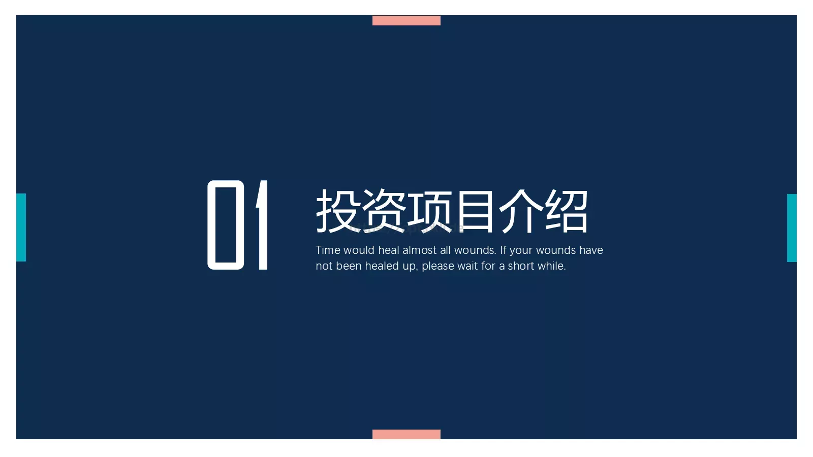 个性项目商业计划PPT模板 第 3 页缩略图