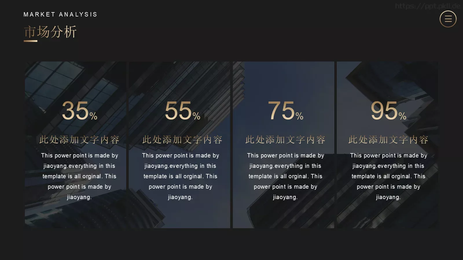 商业计划书PPT模板 第 15 页预览图