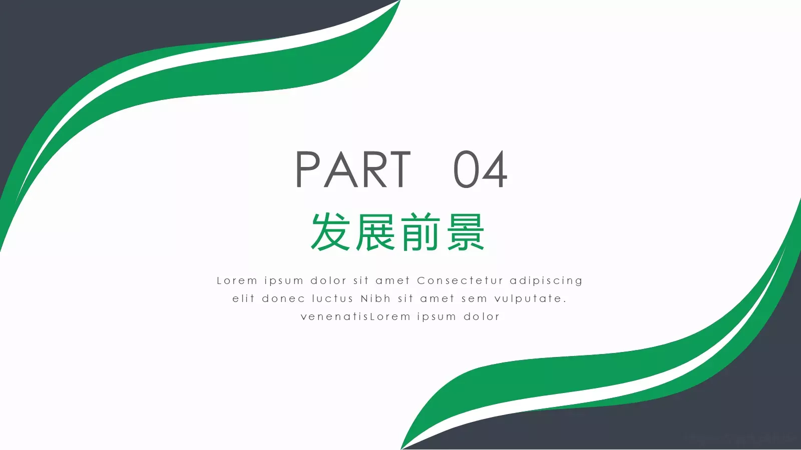 极简风商业计划书PPT模板 第 19 页预览图