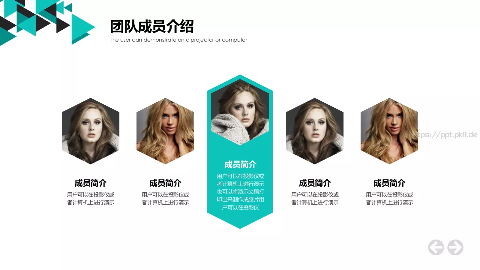 简约商业计划书PPT模板 第 6 页预览图
