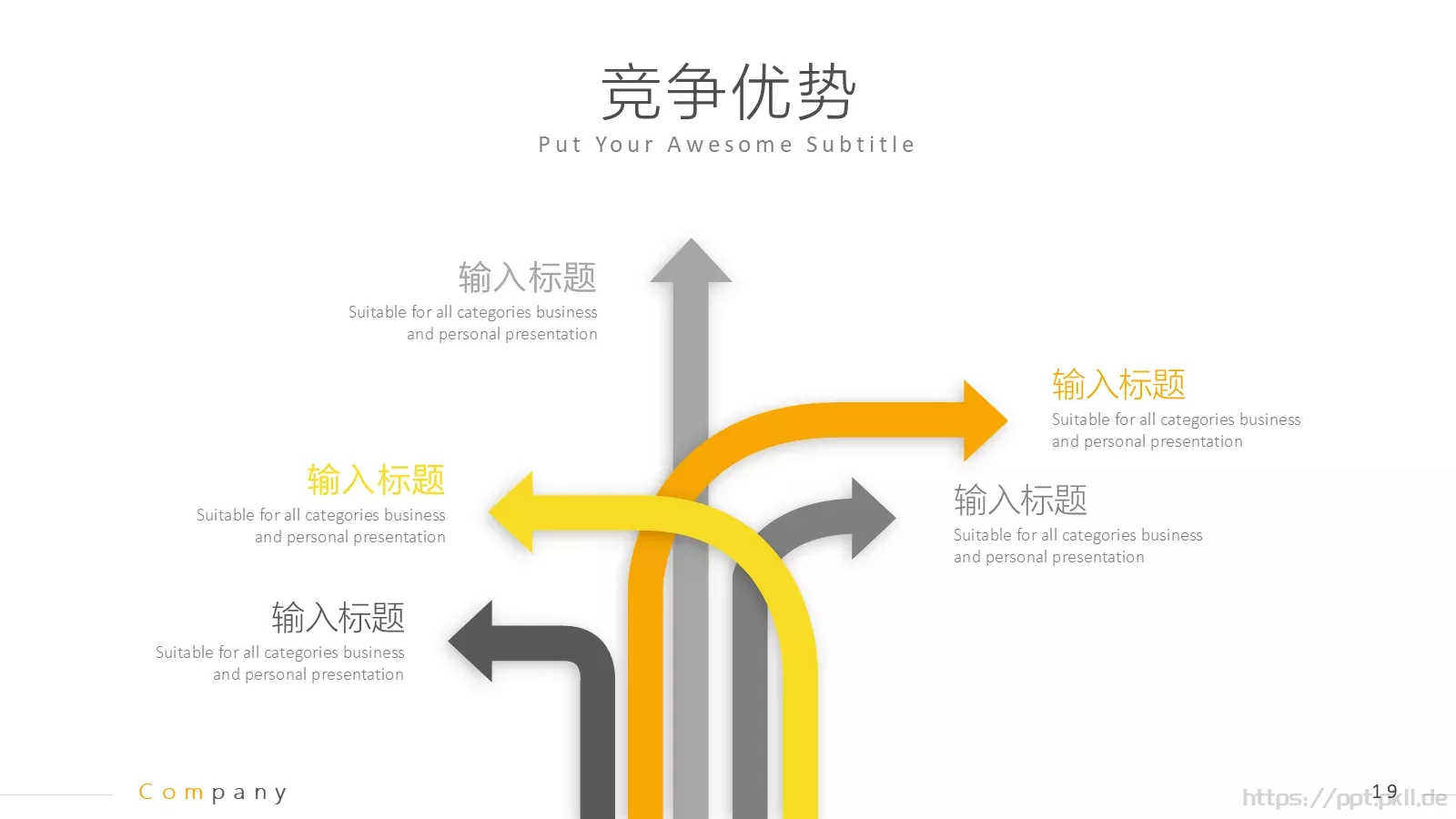 商业计划书PPT模板 第 19 页预览图