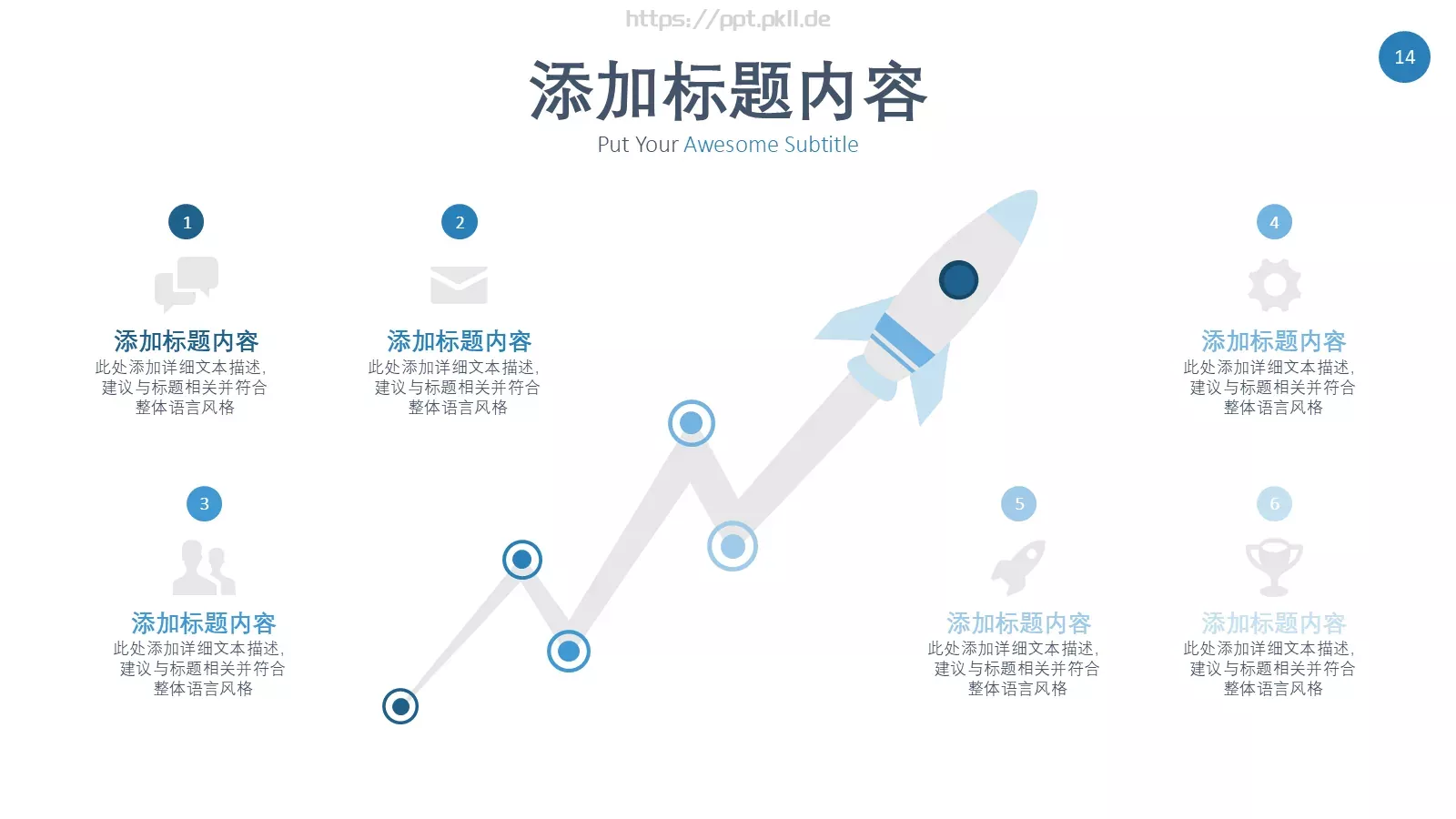 商务汇报PPT模板 第 14 页预览图