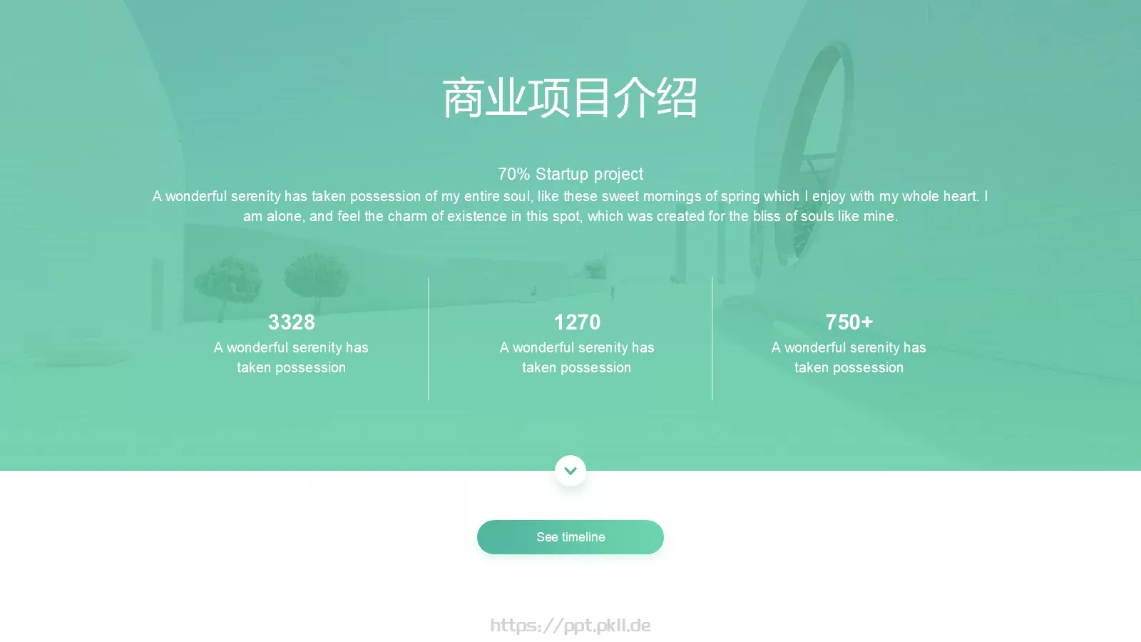 商业计划书PPT模板 第 4 页缩略图