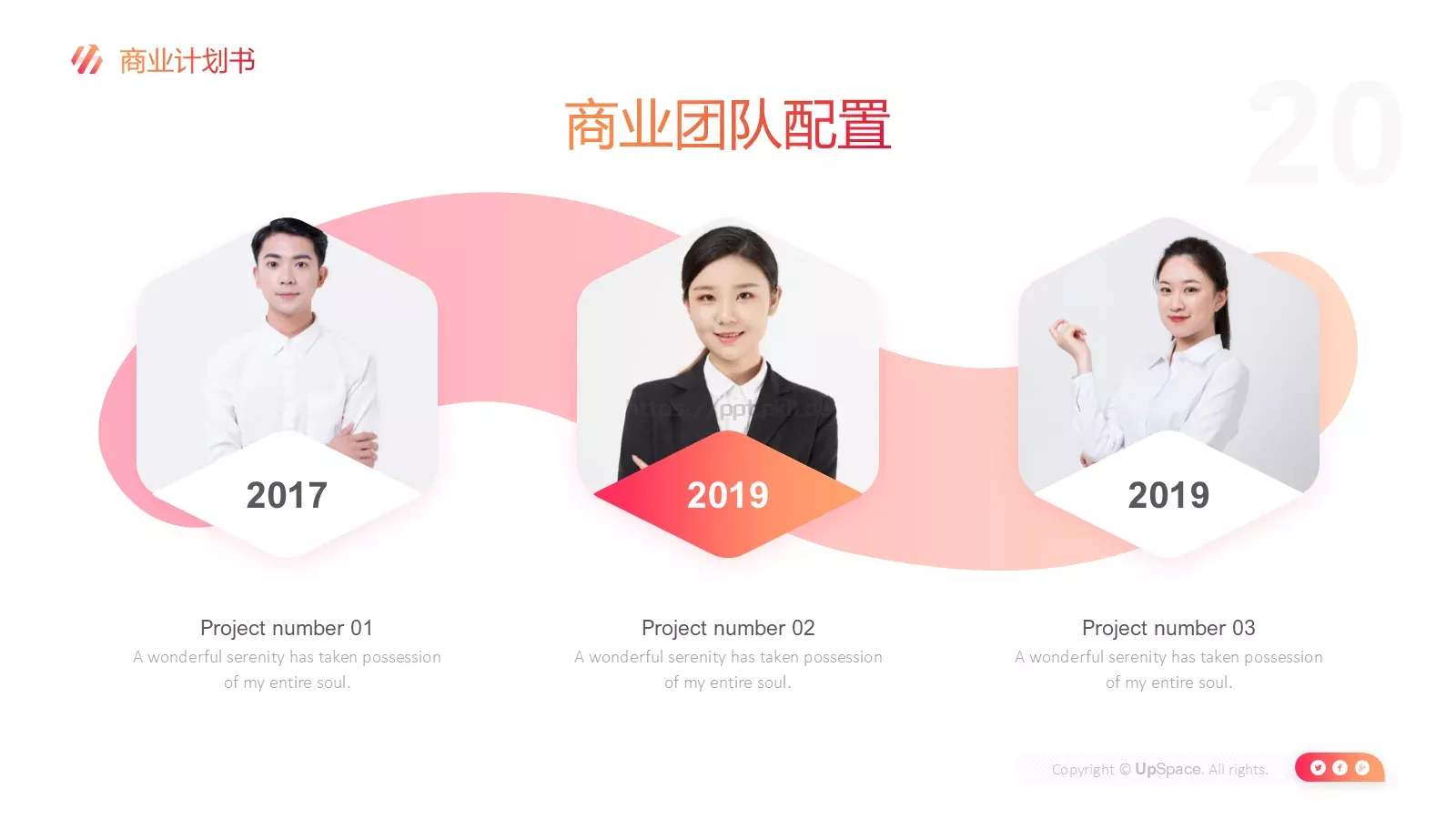 商业计划书PPT模板 第 20 页预览图