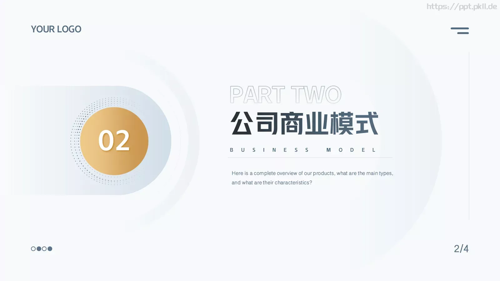 商业融资汇报PPT模板 第 8 页预览图