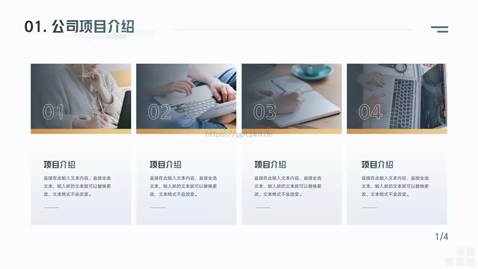 商业融资汇报PPT模板 第 6 页预览图