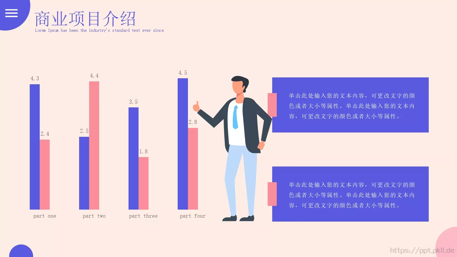 商业融资汇报PPT模板 第 7 页预览图