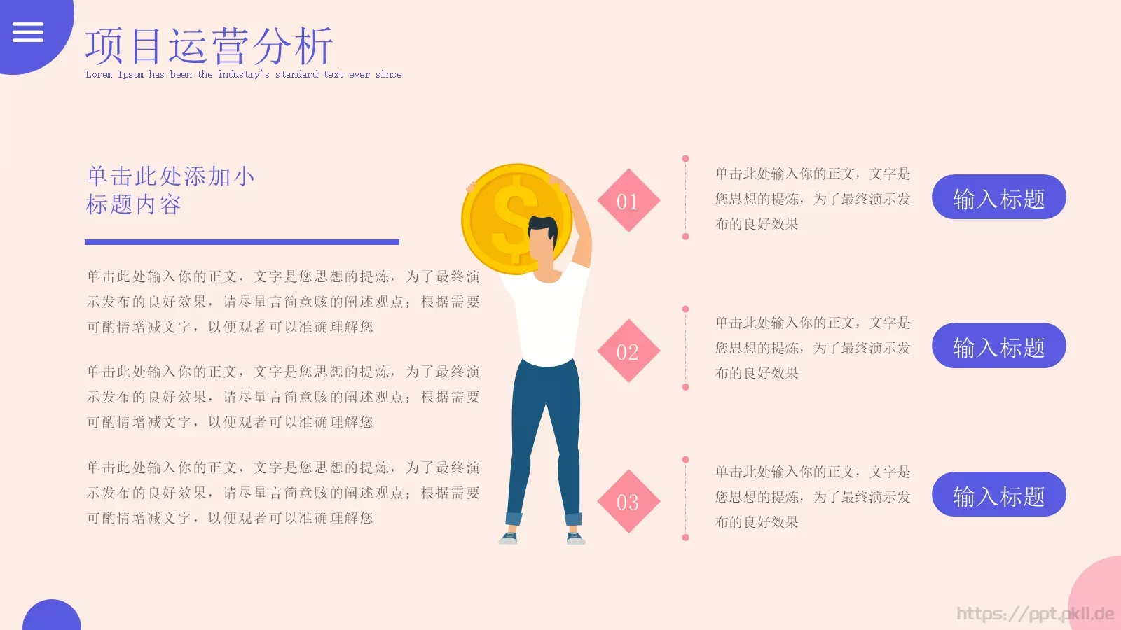 商业融资汇报PPT模板 第 11 页预览图