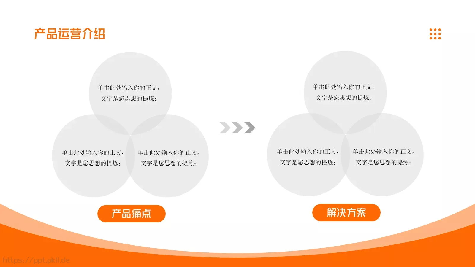 商业融资橙色简约风PPT模板 第 11 页预览图