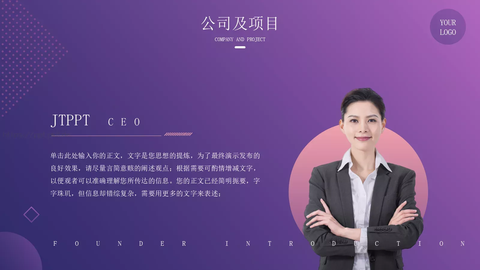 商业融资汇报PPT模板 第 7 页预览图