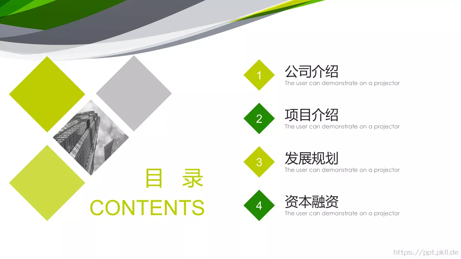商业融资计划书PPT模板 第 2 页缩略图