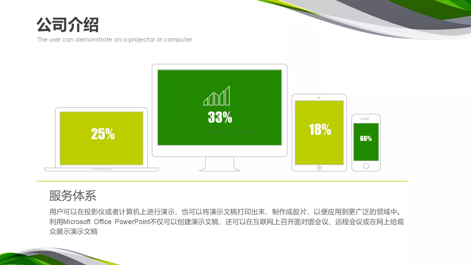 商业融资计划书PPT模板 第 6 页预览图