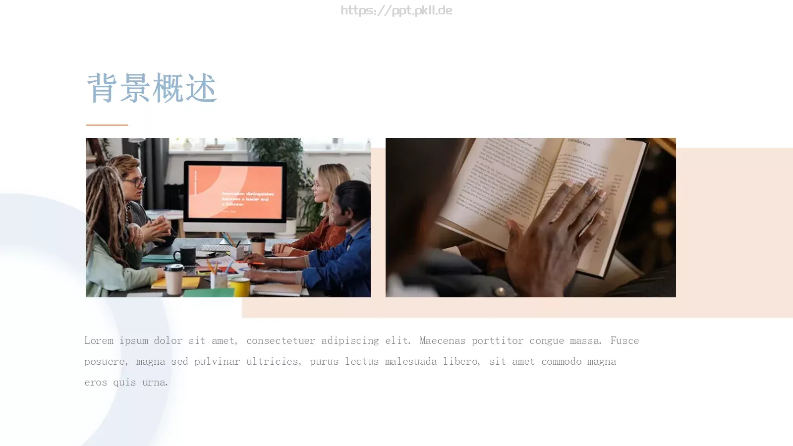 商业计划书PPT模板 第 5 页预览图