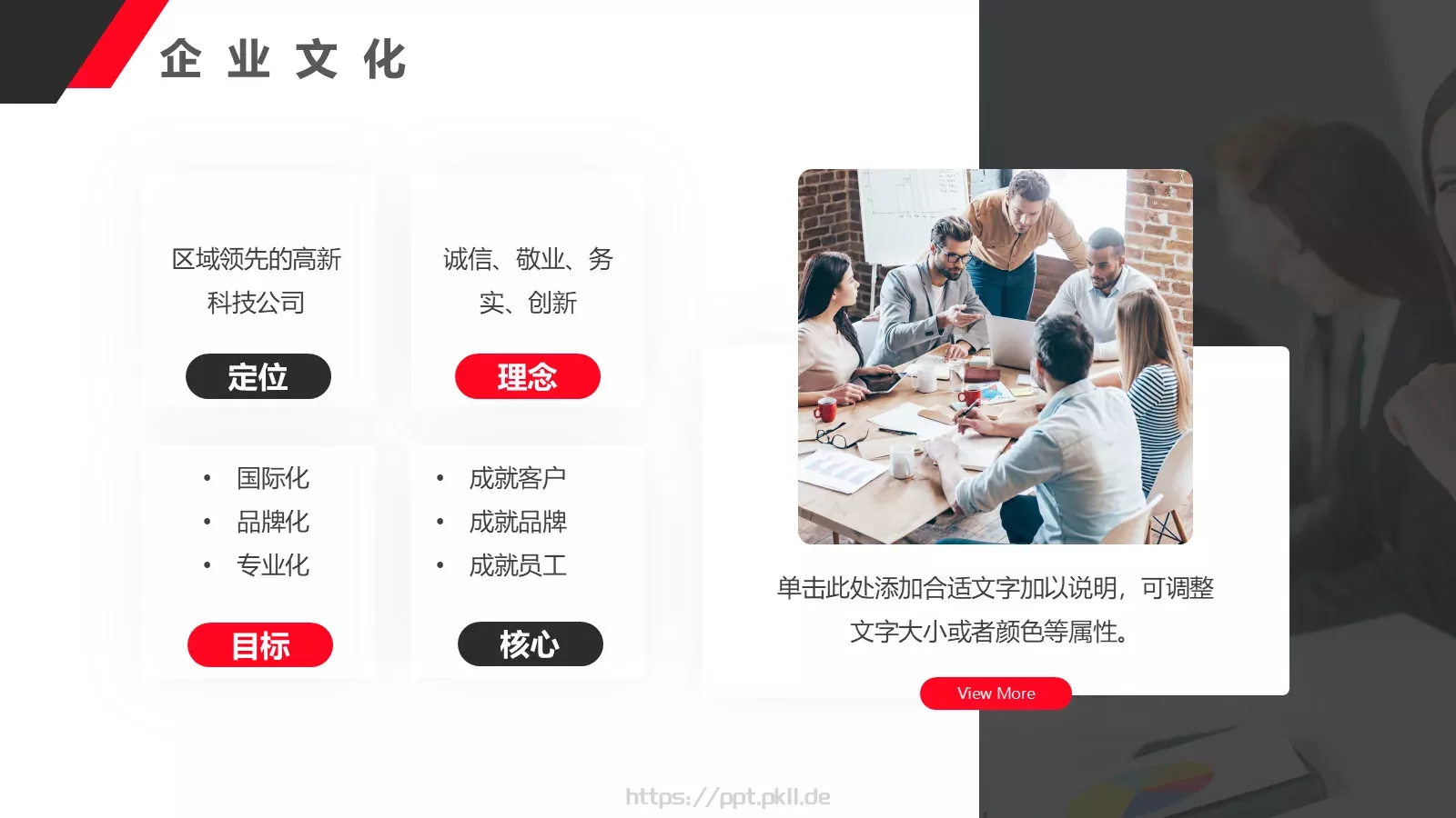 商业计划书PPT模板 第 6 页预览图