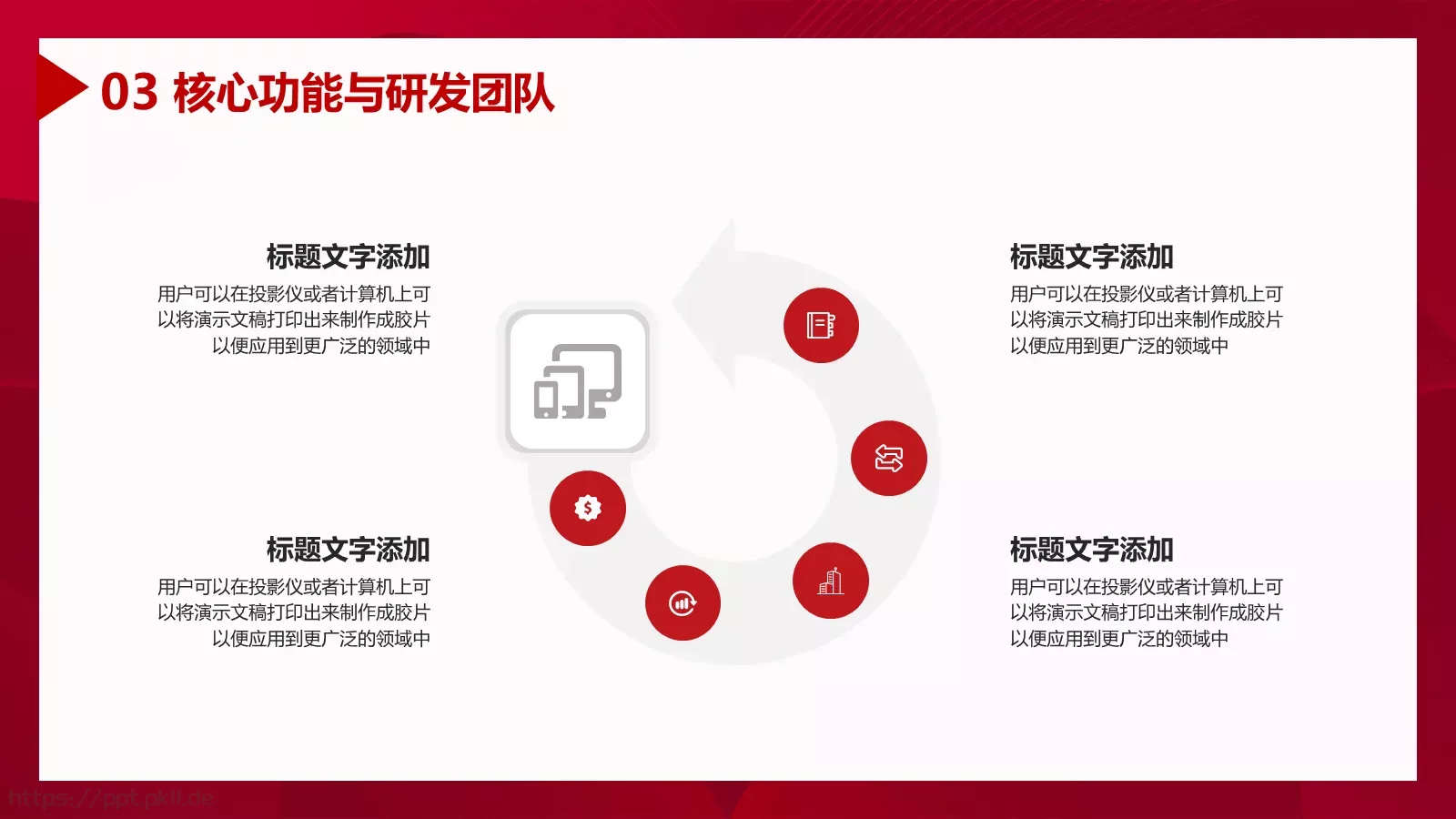 商业项目计划书PPT模板 第 15 页预览图