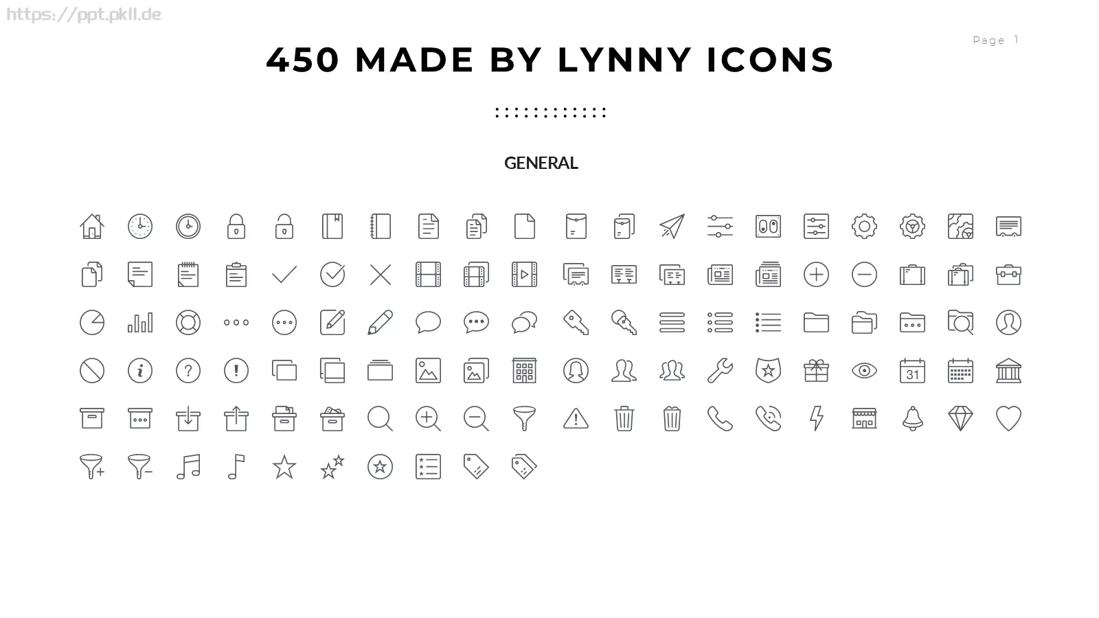 背景素材图标PPT模板 封面图