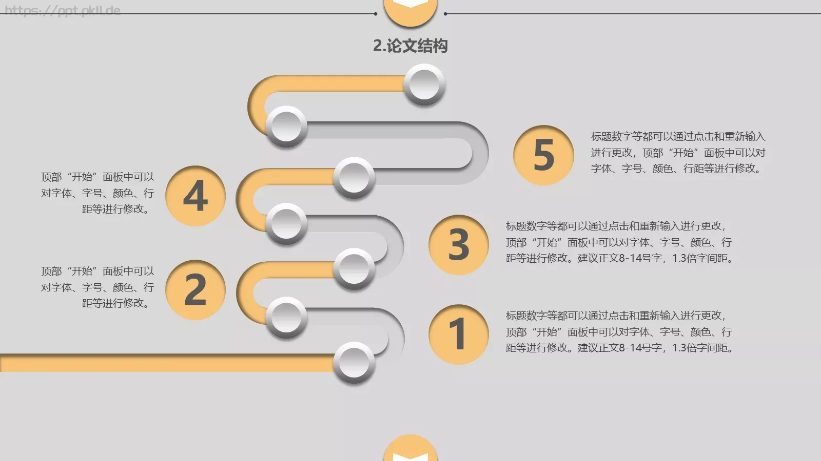 论文答辩PPT模板 第 9 页预览图